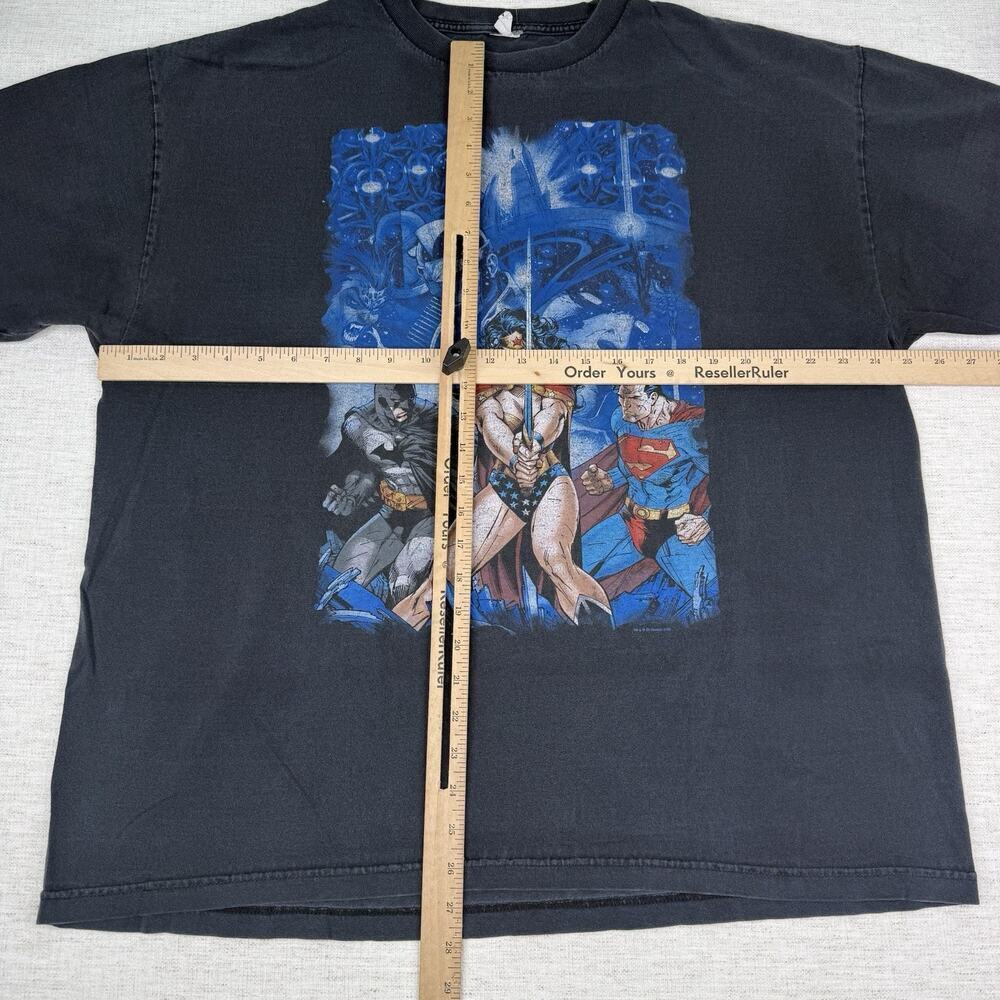 Vintage DC Comics Wonder Woman Superman Batman T Shirt Size XL/XXL See Measure - Picture 5 of 7